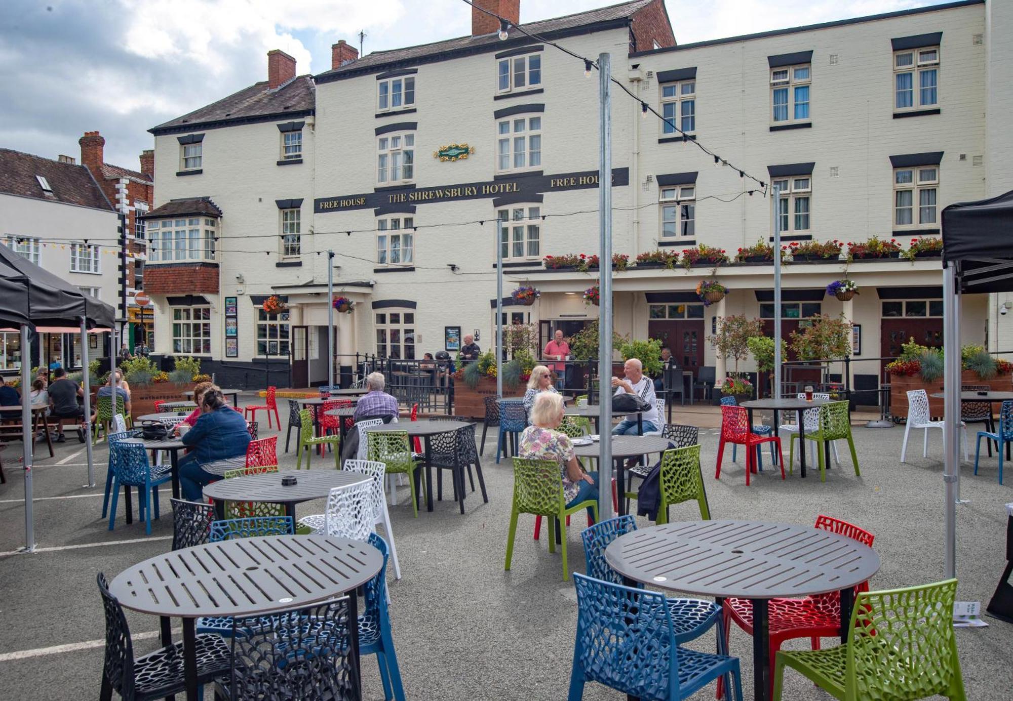 The Shrewsbury Hotel Wetherspoon エクステリア 写真